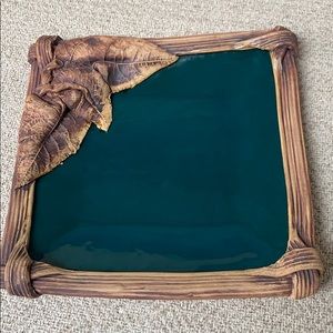 Terrafirma vintage American pottery signed tray❣️